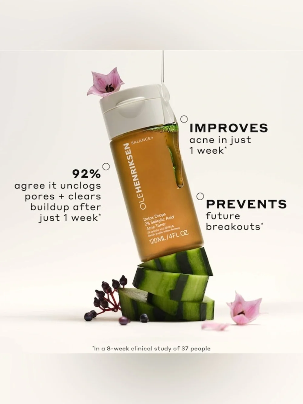 Ole Henriksen Detox Drops 2% Salicylic Acid Acne Toner